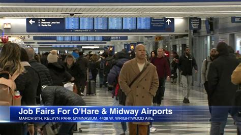 Location Chicago Midway International Airport (MDW) Shift Various shifts available per. . Ohare airport jobs